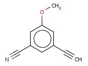 3-ETHYNYL-5-<span class='lighter'>METHOXYBENZONITRILE</span>