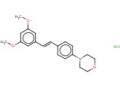 4-4-[(E)-2-(3,5-DIMETHOXYPHENYL)-1-ETHENYL]PHENYLMORPHOLINE HYDROCHLORIDE
