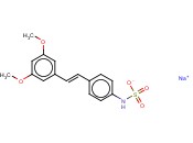 N-4-[(E)-2-(3,5-DIMETHOXYPHENYL)-1-ETHENYL]PHENYLSULFAMIC ACID SODIUM