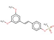 4-[(E)-2-(3,5-DIMETHOXYPHENYL)-1-ETHENYL]PHENYL METHANESULFONATE