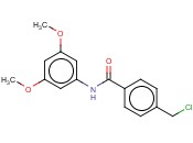 4-CHLOROMETHYL-N-(3,5-DIMETHOXYPHENYL)BENZAMIDE
