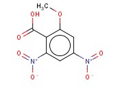 2-<span class='lighter'>甲</span><span class='lighter'>氧基</span>-4,6-二<span class='lighter'>硝基苯甲酸</span>