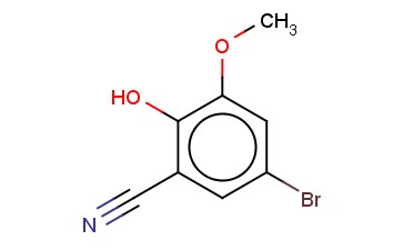 5-<span class='lighter'>溴</span>-2-<span class='lighter'>羟基</span>-3-<span class='lighter'>甲</span>氧基<span class='lighter'>苯</span><span class='lighter'>甲</span><span class='lighter'>腈</span>