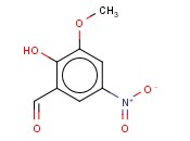 2-羟基-3-甲氧基-5-<span class='lighter'>硝基苯</span><span class='lighter'>甲醛</span>