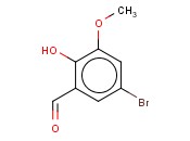 5-<span class='lighter'>溴</span>-2-羟基-3-甲氧基<span class='lighter'>苯</span><span class='lighter'>甲醛</span>