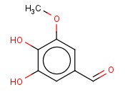 <span class='lighter'>3,4-DIHYDROXY-5-METHOXYBENZALDEHDYE</span>