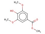 3,5-二<span class='lighter'>甲</span>氧基-4-羟基<span class='lighter'>苯甲酸</span><span class='lighter'>甲</span><span class='lighter'>酯</span>