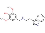 4-([2-(1H-<span class='lighter'>吲哚</span>)-乙基氨基]-甲基)-2,6-二<span class='lighter'>甲</span><span class='lighter'>氧基</span>苯酚
