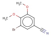 3-<span class='lighter'>溴</span>-4,5-二<span class='lighter'>甲</span>氧基<span class='lighter'>苯</span><span class='lighter'>甲</span><span class='lighter'>腈</span>