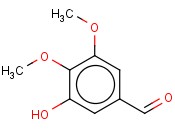 3,4-<span class='lighter'>二甲</span>氧基-5-羟基<span class='lighter'>苯</span><span class='lighter'>甲醛</span>