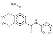 3,4,5-<span class='lighter'>三</span>甲氧基-N-(3<span class='lighter'>吡啶基</span>)苯甲酰胺盐酸盐