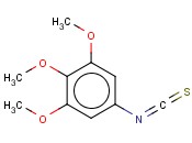 3,4,5-三甲氧基<span class='lighter'>异</span><span class='lighter'>硫</span><span class='lighter'>氰酸</span><span class='lighter'>苯</span><span class='lighter'>酯</span>