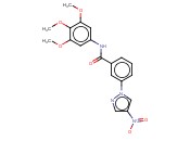3-(4-NITRO-PYRAZOL-1-YL)-N-(3,4,5-TRIMETHOXY-PHENYL)-BENZAMIDE