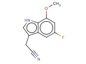 5-FLUORO-7-<span class='lighter'>METHOXYINDOLE</span>-3-ACETONITRILE