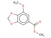 7-METHOXY-BENZO[1,3]DIOXOLE-5-<span class='lighter'>CARBOXYLIC</span> ACID METHYL <span class='lighter'>ESTER</span>