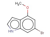 6-BROMO-4-<span class='lighter'>METHOXYINDOLE</span>