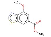 6-BENZOTHIAZOLECARBOXYLIC ACID, 4-METHOXY-, METHYL ESTER