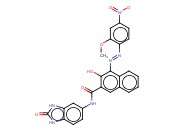 N-(2,3-DIHYDRO-2-OXO-1H-BENZIMIDAZOL-5-YL)-3-HYDROXY-4-((2-METHOXY-4-NITROPHENYL)AZO)-2-NAPHTHALENECARBOXAMIDE