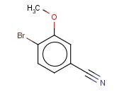 4-<span class='lighter'>溴</span>3-<span class='lighter'>甲</span>氧基<span class='lighter'>苯</span><span class='lighter'>甲</span><span class='lighter'>腈</span>