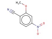 2-<span class='lighter'>甲</span><span class='lighter'>氧基</span>-4-<span class='lighter'>硝基苯</span><span class='lighter'>甲</span>腈
