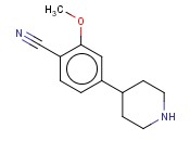2-METHOXY-4-PIPERIDIN-4-YL-BENZONITRILE