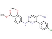 METHYL 4-((5-(AMINOMETHYL)-4-(4-CHLOROPHENYL)PYRIMIDIN-2-YL)AMINO)-2-METHOXYBENZOATE
