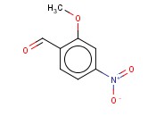 2-<span class='lighter'>甲</span><span class='lighter'>氧基</span>-4-<span class='lighter'>硝基苯</span>甲醛