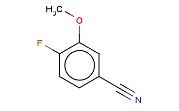 4-FLUORO-3-<span class='lighter'>METHOXYBENZONITRILE</span>