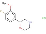 2-(4-FLUORO-3-METHOXY-PHENYL)-MORPHOLINE HYDROCHLORIDE