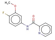 2-PYRIDINECARBOXAMIDE, N-(4-FLUORO-3-METHOXYPHENYL)-