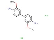 3,3'-DIMETHOXYBENZIDINE <span class='lighter'>DIHYDROCHLORIDE</span>
