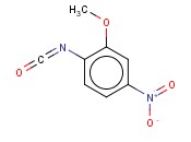 2-<span class='lighter'>甲</span><span class='lighter'>氧基</span>-4-<span class='lighter'>硝基苯</span>异氰酸酯