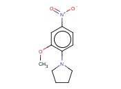 1-(2-<span class='lighter'>甲</span><span class='lighter'>氧基</span>-4-<span class='lighter'>硝基苯</span>基)四氢吡咯