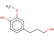 3-(4-羟基-3-甲氧基苯)-1-<span class='lighter'>丙醇</span>