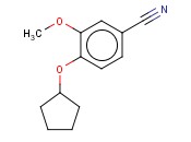 4-(CYCLOPENTYLOXY)-3-<span class='lighter'>METHOXYBENZONITRILE</span>