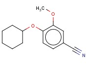 4-(CYCLOHEXYLOXY)-3-<span class='lighter'>METHOXYBENZONITRILE</span>