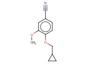4-(CYCLOPROPYLMETHOXY)-3-<span class='lighter'>METHOXYBENZONITRILE</span>
