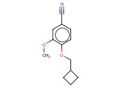 4-(CYCLOBUTYLMETHOXY)-3-<span class='lighter'>METHOXYBENZONITRILE</span>