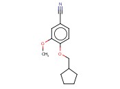 4-(CYCLOPENTYLMETHOXY)-3-<span class='lighter'>METHOXYBENZONITRILE</span>