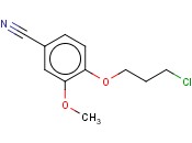 4-(3-CHLOROPROPOXY)-3-<span class='lighter'>METHOXYBENZONITRILE</span>
