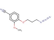 4-(3-AZIDOPROPOXY)-3-<span class='lighter'>METHOXYBENZONITRILE</span>