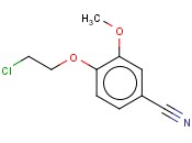 4-(2-CHLOROETHOXY)-3-<span class='lighter'>METHOXYBENZONITRILE</span>