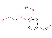 4-(2-羟乙<span class='lighter'>氧基</span>)-3-甲<span class='lighter'>氧基</span><span class='lighter'>苯</span><span class='lighter'>甲醛</span>