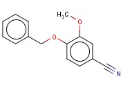 4-苄<span class='lighter'>氧基</span>-3-<span class='lighter'>甲</span><span class='lighter'>氧基</span><span class='lighter'>苯</span><span class='lighter'>甲</span>腈