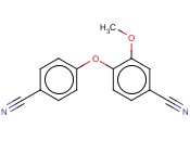 4-(4-CYANOPHENOXY)-3-<span class='lighter'>METHOXYBENZONITRILE</span>