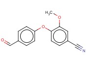 4-(4-FORMYLPHENOXY)-3-<span class='lighter'>METHOXYBENZONITRILE</span>