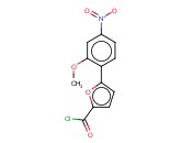 5-(2-<span class='lighter'>甲</span><span class='lighter'>氧基</span>-4-<span class='lighter'>硝基苯</span>)呋喃-2-<span class='lighter'>甲</span>酰氯