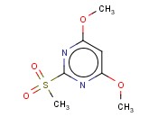 4,6-DIMETHOXY-2-(METHYLSULFONYL)PYRIMIDINE