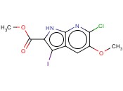 METHYL 6-CHLORO-3-IODO-5-METHOXY-1H-PYRROLO[2,3-B]PYRIDINE-2-CARBOXYLATE