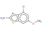 2-BENZOTHIAZOLAMINE,4-CHLORO-6-METHOXY-